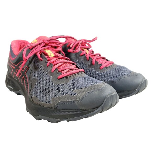 Asics Gel-Sonoma-4 Womens Size 9 Trail Running Shoes Gray & Pink - Picture 1 of 9